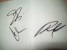 автографы Tokio Hotel